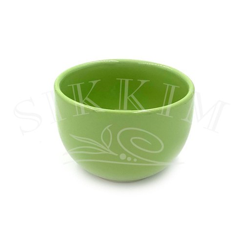 Zestaw 4 czarek `Happy Green` 150ml